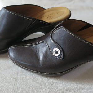 Cole Haan Dark Brown Leathert Clogs 8.5